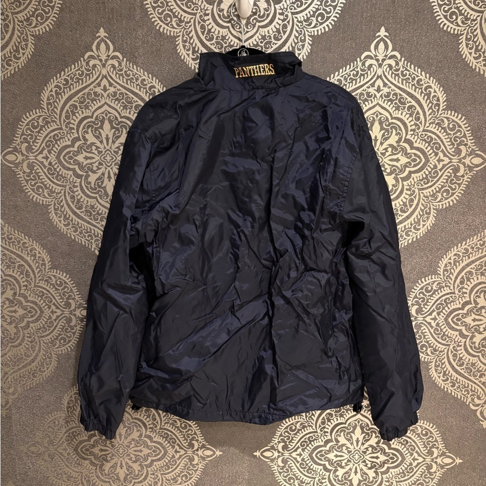 Aeropostale Pittsburgh Panthers Navy Windbreaker Jacket - Picture 4 of 4